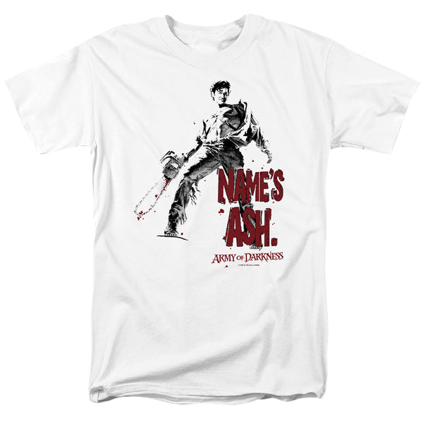 Army Of Darkness - Names Ash Adult Regular Fit Short Sleeve