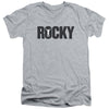 Rocky - Logo Adult Slim Fit V Neck Cotton