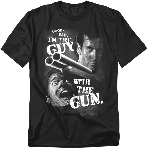 Army Of Darkness - Guy With The Gun Adult Regular Fit Short Sleeve