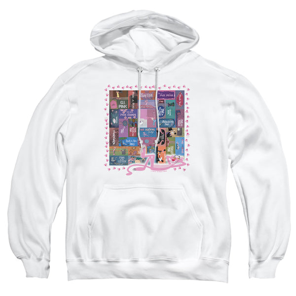 Pink Panther - Vintage Titles Adult Pullover Hoodie