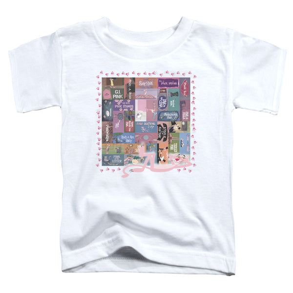 Pink Panther - Vintage Titles Toddler Short Sleeve