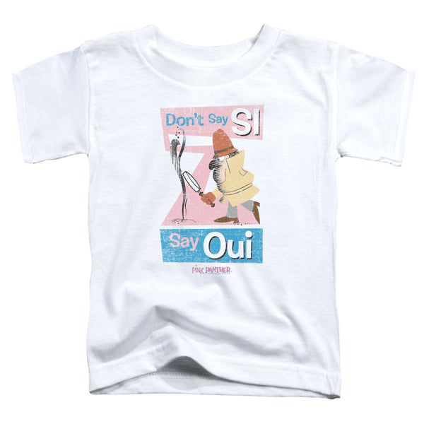 Pink Panther - Say Oui Toddler Short Sleeve