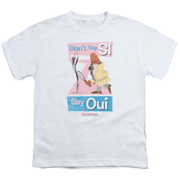 Pink Panther - Say Oui Youth Short Sleeve