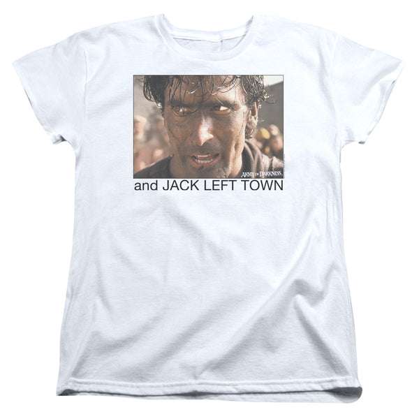 Army Of Darkness - Jack Left Town Women's Short Sleeve
