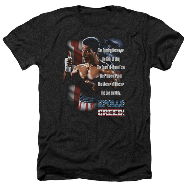 Rocky II - The One And Only Adult Regular Fit Heather Short Sleeve