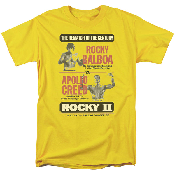 Rocky II - Rematch Adult Regular Fit Short Sleeve