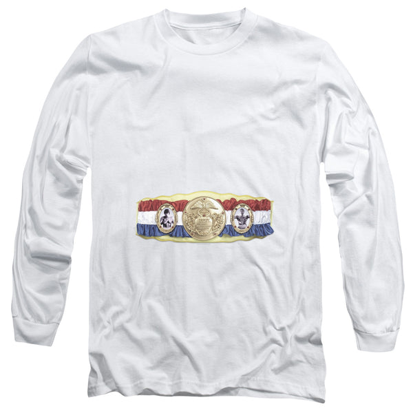 Rocky - Championship Belt(Bottom Front) Adult Long Sleeve