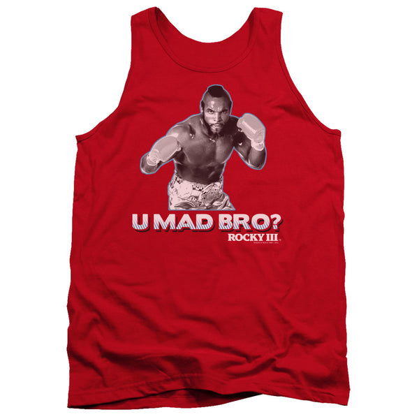 Rocky III - U Mad Bro Adult Tank Top