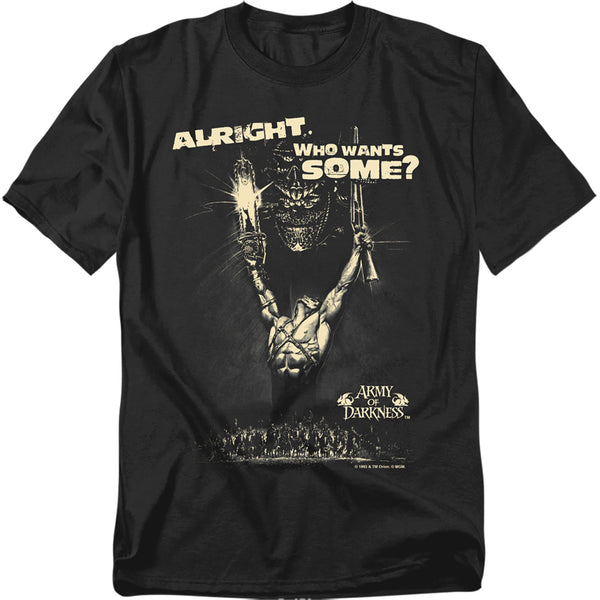 Army Of Darkness - Want Some Adult Regular Fit Short Sleeve