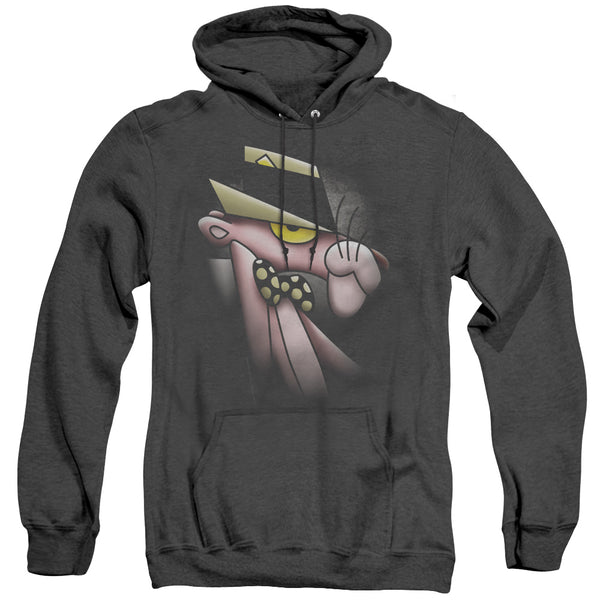 Pink Panther - Smooth Panther Adult Heather Hoodie