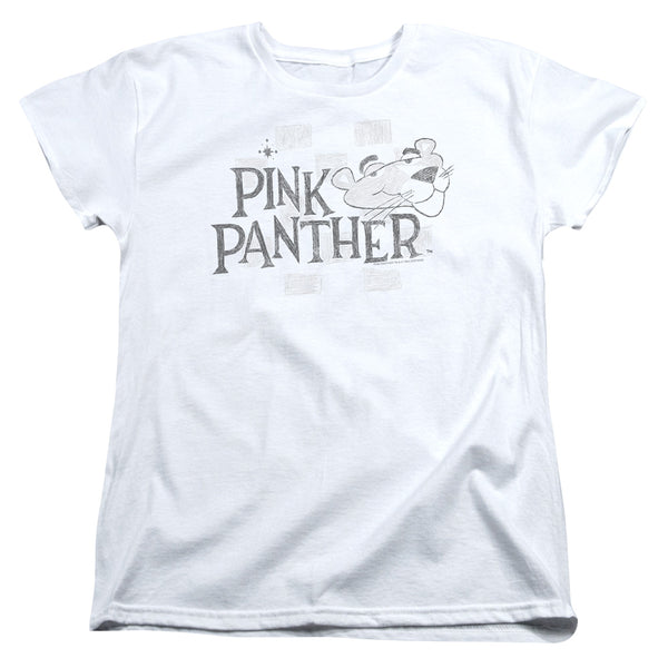 Pink Panther - Sketch Logo Women's Short Sleeve