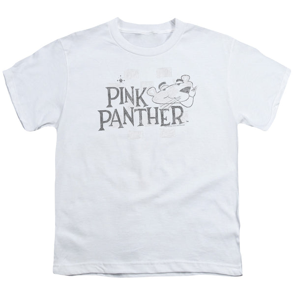 Pink Panther - Sketch Logo Youth Short Sleeve
