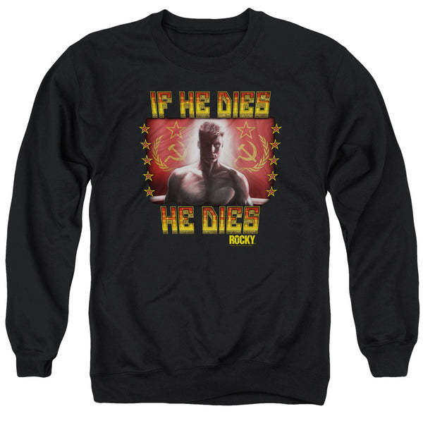 Rocky IV - Condolences Adult Crewneck Sweatshirt