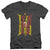 Rocky IV - IVan Adult Slim Fit V Neck Cotton