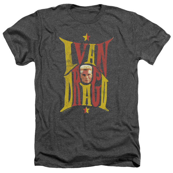 Rocky IV - IVan Adult Regular Fit Heather Short Sleeve