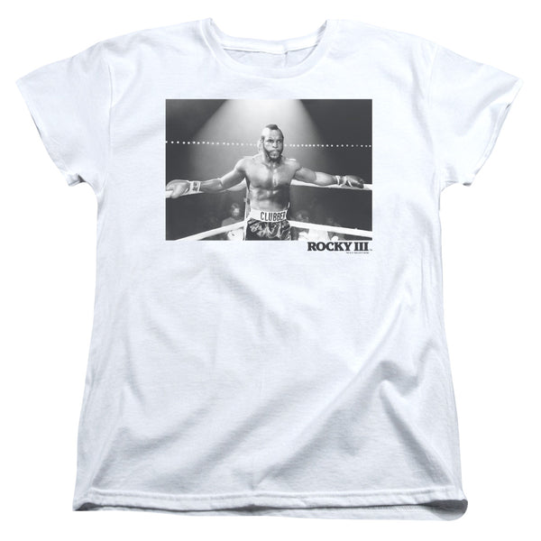 Rocky III - Clubber Square Women's Short Sleeve