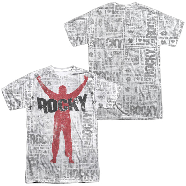 Rocky - News Press (Front - Back Print) Adult Regular Fit Short Sleeve 100% Poly