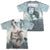 Rocky - Montage (Front - Back Print) Adult Regular Fit Short Sleeve 65 - 35 Poly - Cotton