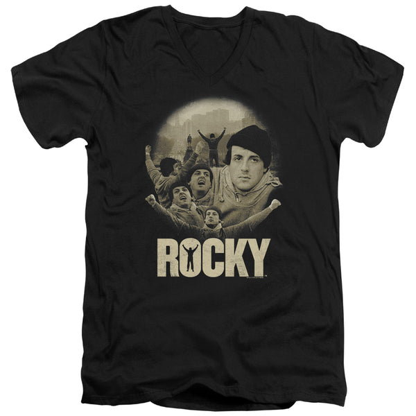Rocky - Feeling Strong Adult Slim Fit V Neck Cotton