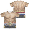 Rocky - Costume (Front - Back Print) Adult Regular Fit Short Sleeve 65 - 35 Poly - Cotton