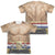 Rocky - Costume (Front - Back Print) Adult Regular Fit Short Sleeve 65 - 35 Poly - Cotton