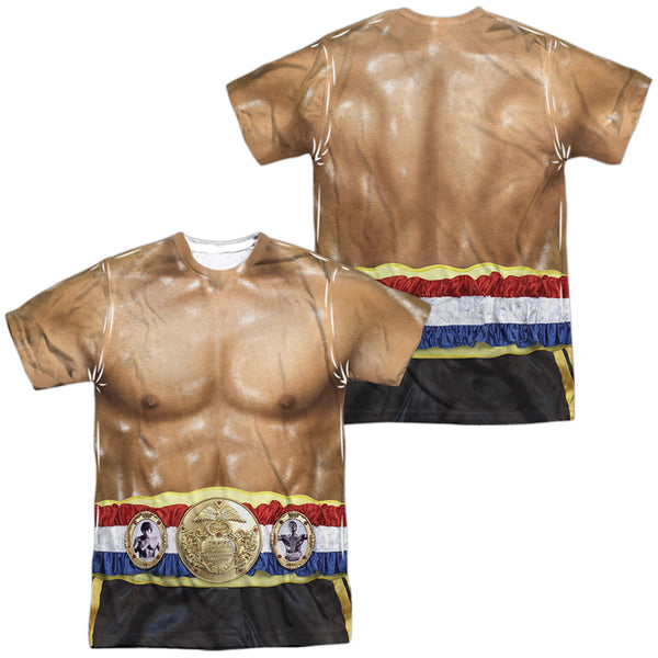 Rocky - Costume (Front - Back Print) Adult Regular Fit Short Sleeve 100% Poly