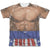 Rocky - Apollo Costume Adult Regular Fit Short Sleeve 65 - 35 Poly - Cotton