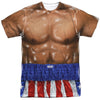Rocky - Apollo Costume Adult Regular Fit Short Sleeve 100% Poly