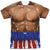 Rocky - Apollo Costume Adult Regular Fit Short Sleeve 100% Poly