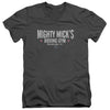 Rocky - Mighty Micks Boxing Gym Adult Slim Fit V Neck Cotton