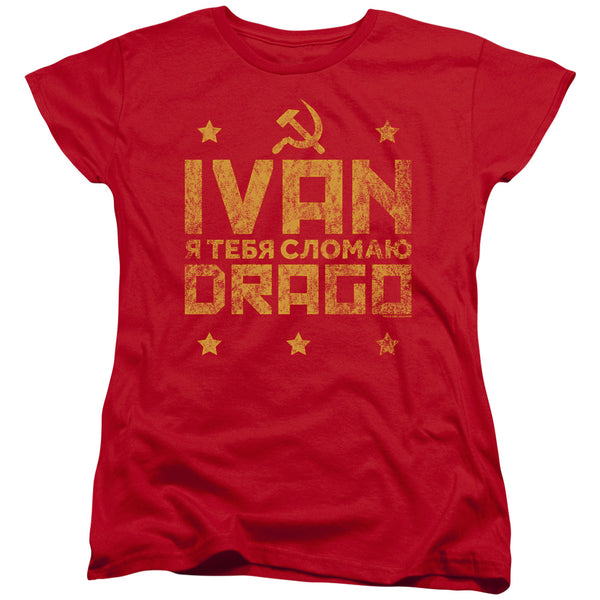 Rocky IV - Drago Break Women's Short Sleeve