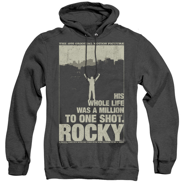 Rocky - Silhouette Adult Heather Hoodie