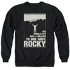 Rocky - Silhouette Adult Crewneck Sweatshirt