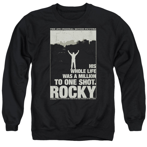 Rocky - Silhouette Adult Crewneck Sweatshirt