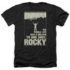 Rocky - Silhouette Adult Regular Fit Heather Short Sleeve