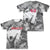 Rocky - 40Th Anniversay Collage (Front - Back Print) Adult Regular Fit Short Sleeve 65 - 35 Poly - Cotton
