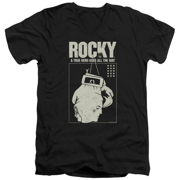 Rocky - The Hero Adult Slim Fit V Neck Cotton