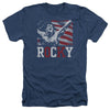 Rocky - Flag Champion Adult Regular Fit Heather Short Sleeve