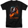 Army Of Darkness - Painted Evil Adult Tall Fit Short Sleeve