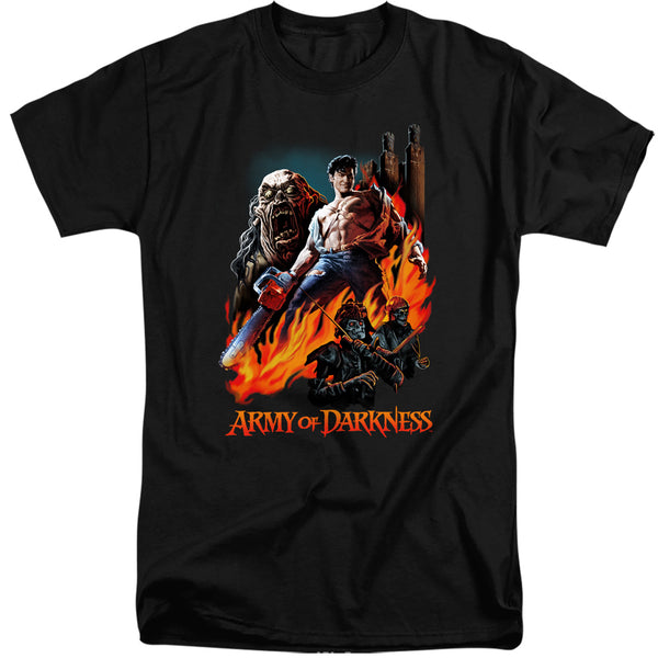 Army Of Darkness - Painted Evil Adult Tall Fit Short Sleeve