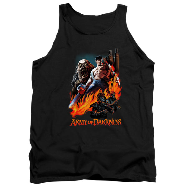 Army Of Darkness - Painted Evil Adult Tank Top