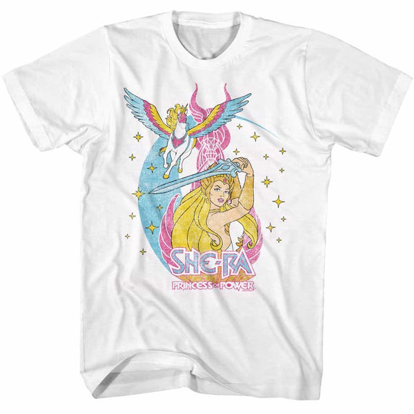 She Ra Swiftwind Stars - Masters of the Universe S/S T-Shirt