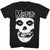 Misfits Logo Outline Skull- S/S Tshirt