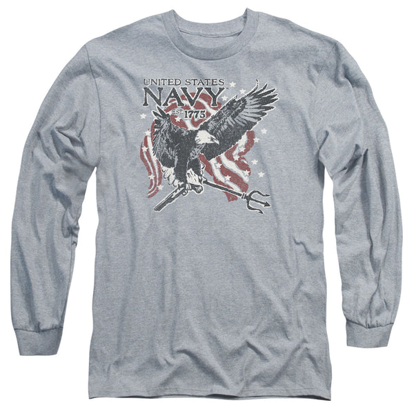 Navy - Trident Adult Long Sleeve
