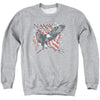 Navy - Trident Adult Crewneck Sweatshirt