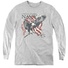 Navy - Trident L - S Youth