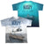 Navy - Over And Under (Front - Back Print) Youth Short Sleeve 100% Poly