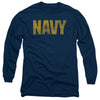 Navy - Logo Adult Long Sleeve