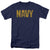 Navy - Logo Adult Regular Fit Short Sleeve