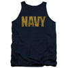 Navy - Logo Adult Tank Top